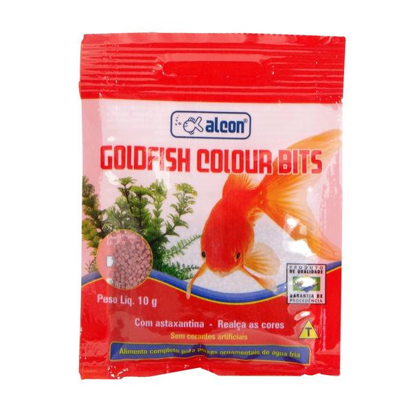 Ração Alcon Goldfish Colour Bits 10g
