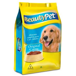 Ração Beauty Pet Alimento Completo Sabor Carne para Cães Raças de Todos os Portes Beauty Pet - 13kg