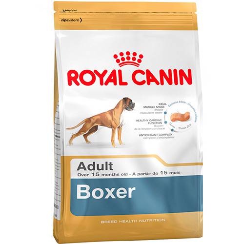 Ração Royal Canin para Cães Adultos da Raça Boxer - 12Kg