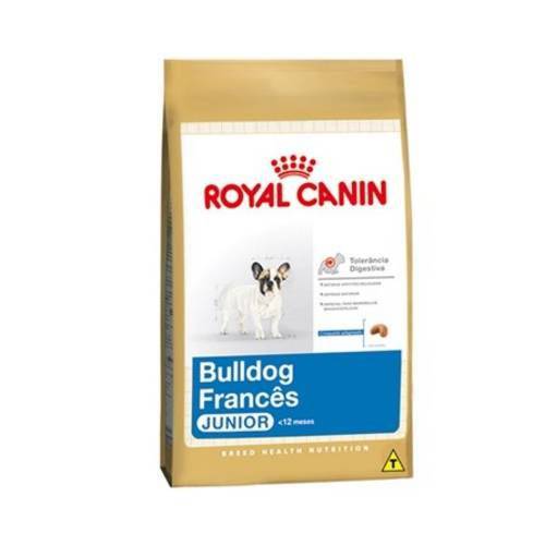 Ração Breed Health Nutrition Buldog Francês Junior Royal Canin - 1 Kg