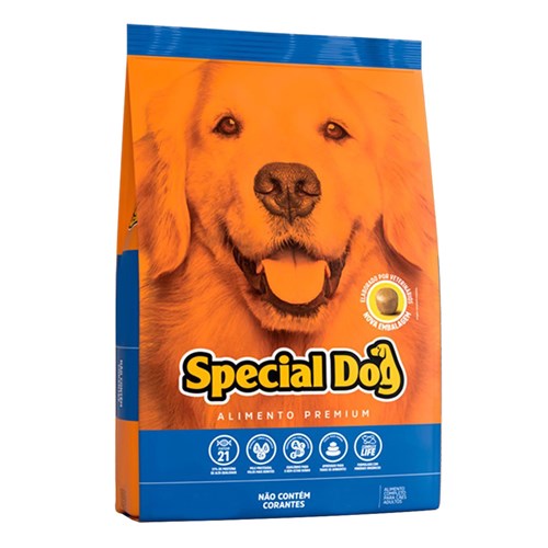 Ração Cães Adultos Special Dog Premium Sabor Carne 1Kg