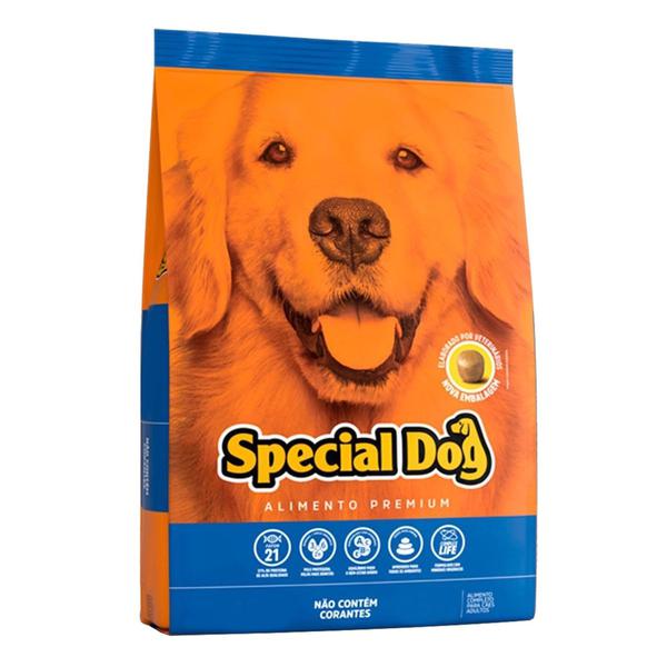 Ração Cães Adultos Special Dog Premium Sabor Carne 15Kg - Special Dog Carne