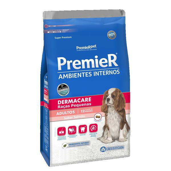 Ração Cães Premier Ambientes Internos Adultos Dermacare 12kg - Premier Pet