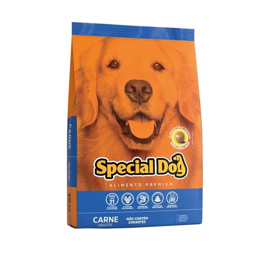 Ração Cães Special Dog Premium Adulto Carne 20kg