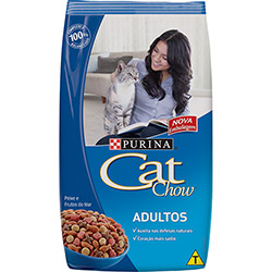 Ração Cat Chow Adultos 500G-Nestlé Purina