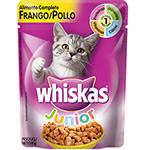 Ração Cat Sachê Junior Frango 85g - Whiskas
