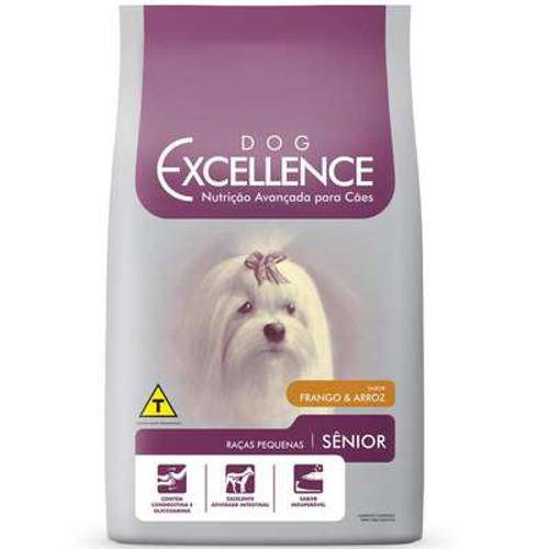Ração Dog Excellence para Cães Idosos de Raças Pequenas - Frango e Arroz 1,5 Kg