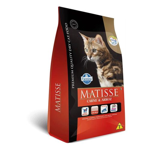 Ração Farmina Matisse Carne e Arroz para Gatos Adultos
