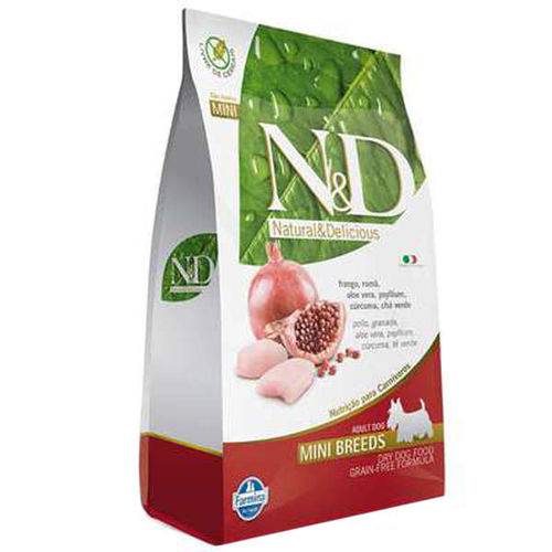 Ração Farmina N&D Grain Free Frango para Cães Adultos de Raças Pequenas - 10,1 Kg