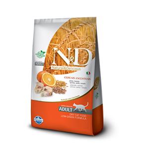 Ração Farmina N&D Low Grain Peixe para Gatos Adultos - 1,5 Kg