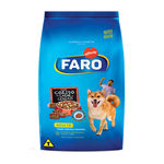 Ração Faro para Cães Adultos Raça Média Sabor Carne e Cereais - 10,1kg