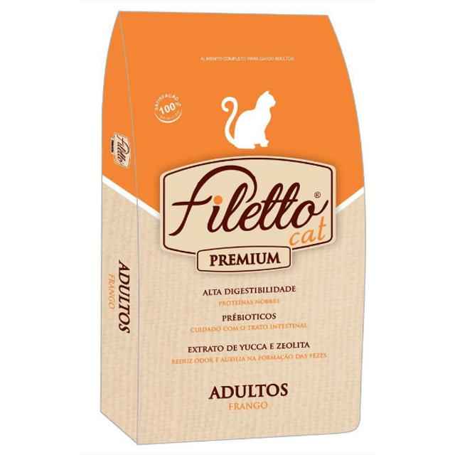 Ração Filetto Gato Adulto Frango 10,1kg