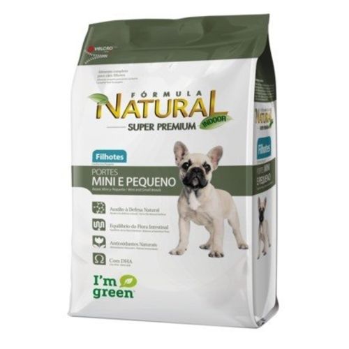 Ração Fórmula Natural para Cães Filhotes Raças Mini 7kg