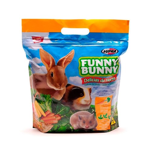 Ração Funny Bunny Delícias da Horta 500g / 1,8Kg - 0823