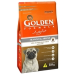 Ração Golden Formula Light Mini Bits para Cães Adultos de Pequeno Porte Sabor Frango e Arroz