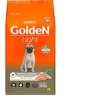 Ração Golden Fórmula Mini Bits Light para Cães Adultos de Pequeno Porte Sabor Frango e Arroz 10.1kg