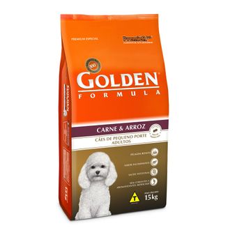 Ração Golden Formula P/ Cães Adultos Carne & Arroz Mini Bits 15 Kg