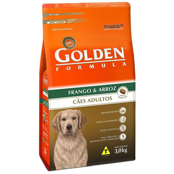 Ração Golden Fórmula para Cães Adultos Sabor Frango e Arroz