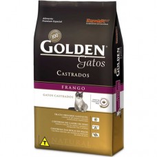 Ração Golden Gato Adulto Castrado - Frango - 10,1kg - Premier