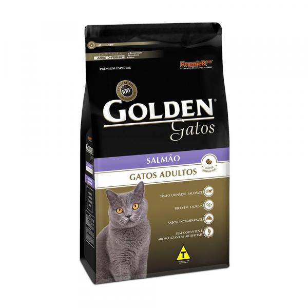 Ração Golden Gatos Adultos Salmão 3kg - Premier Pet -3438
