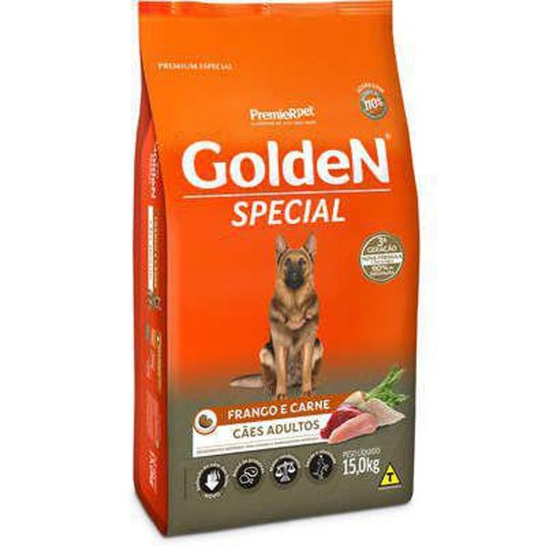 Ração Golden Special Cães Adultos Frango Carne 15kg