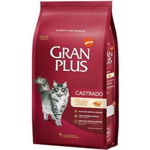 Ração Gran Plus Gatos Castrados Frango e Arroz 10,1kg (10 Pacotes de Individuais de 1kg)