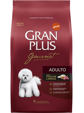 Ração Guabi Gran Plus Gourmet Ovelha e Arroz para Cães Adultos