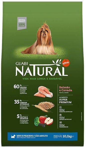 Guabi Natural Cães Adultos Mini Salmão 2,5kg