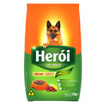 Ração Herói para Cães Adultos Carne 15kg - SEM CORANTES