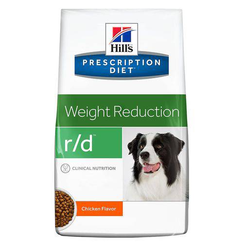 Tudo sobre 'Ração Hill's Prescription Diet R/D Redução de Peso para Cães Adultos Obesos - 8Kg'