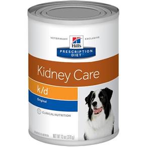 Ração Hills Canine Prescription Diet K/D Lata - 370 G
