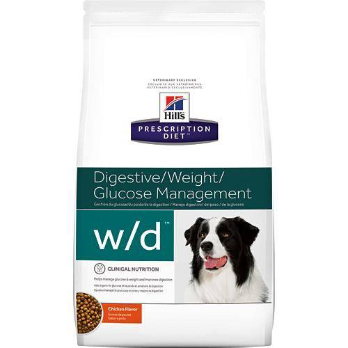 Tudo sobre 'Ração Hills Canine Prescription Diet W/d Controle da Glicemia 1,5kg'