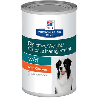 Ração Hills Canine Prescription Diet W/D Lata - 370 G - Hill's