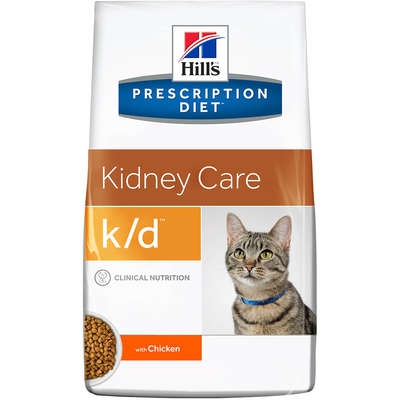 Ração Hills Feline Prescription Diet K/D Problemas Renais 1.8kg - Hill's