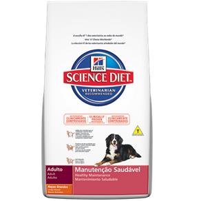 Ração Hills Science Diet Adulto Manutenção Saudável Raças Grandes - 7,5 Kg