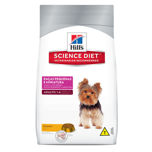 Ração Hills Science Diet Canino Adulto Raças Pequenas e Miniaturas 1 Kg