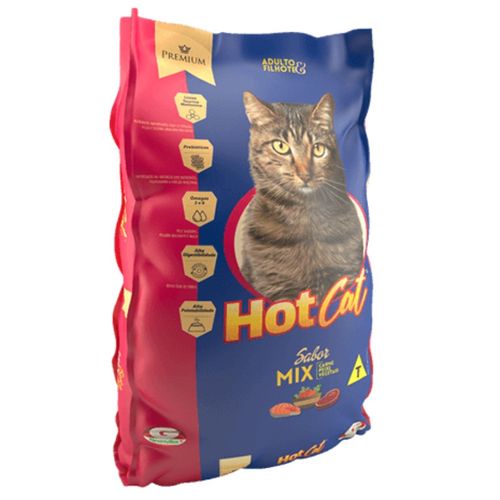 Ração Hot Cat Mix 10.1 Kg