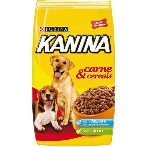 Tudo sobre 'Ração Kanina Adulto Carne e Cereais Purina - 15kg'