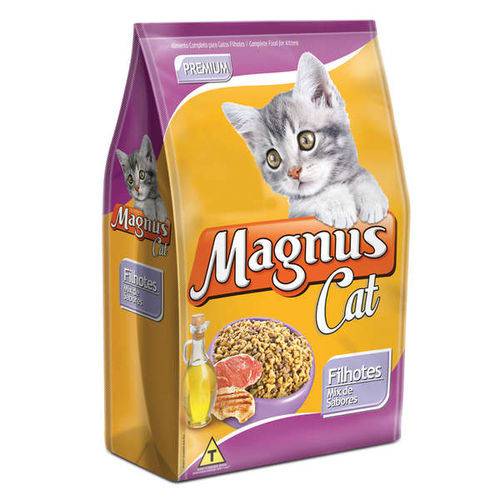 Ração Magnus Cat Premium Filhotes Mix de Sabores - 15 Kg