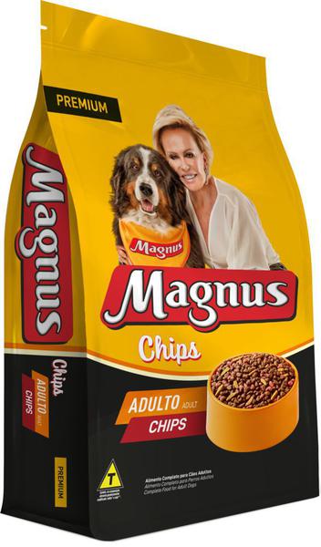 Ração Magnus Chips para Cães Adultos - Adimax