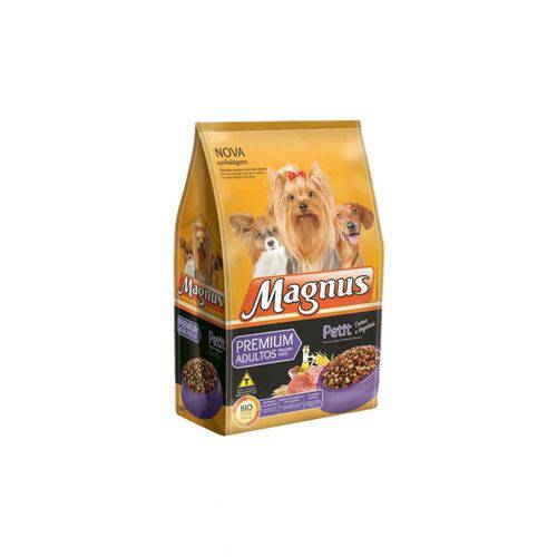 Ração Magnus Premium para Cães Adultos Pequeno Porte Petit 3kg