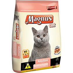 Ração Magnus Premium para Gatos Salmão com Nuggets 1kg