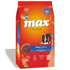 Ração Max Cães - Selection Adulto - 15 Kg