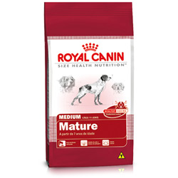 Ração Medium Mature 3kg - Royal Canin