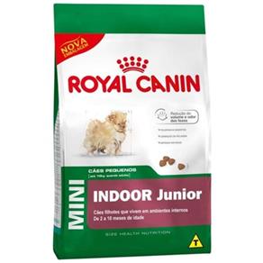 Ração Mini Indoor Junior – 7,5 Kg – Royal Canin