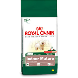 Ração Mini Indoor Mature 3kg - Royal Canin