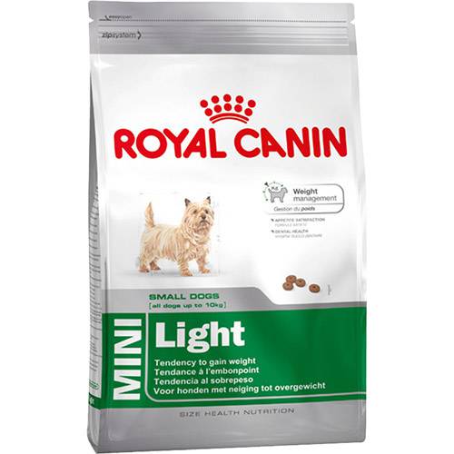Ração Mini Light 1Kg - Royal Canin