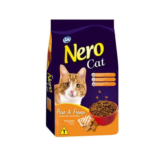 Ração Nero Cat Peixe e Frango - 20 Kg