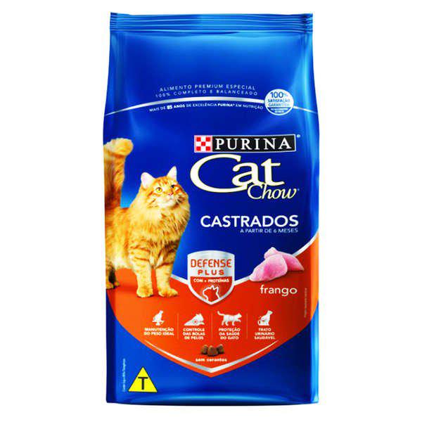 Ração Nestlé Purina Cat Chow para Gatos Castrados