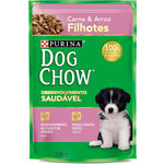 Ração Nestlé Purina Dog Chow Filhotes Sachê Carne e Arroz - 100 Gr